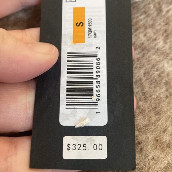 Kenneth Cole Women's Asymmetrical Pressed Boucle Wool Coat size small (c1) - Picture 8 of 9